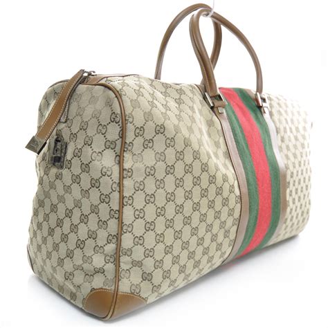 gucci duffle bag used